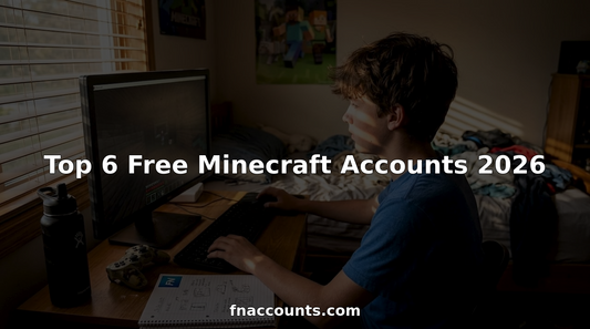 Teen playing Minecraft at bedroom desk